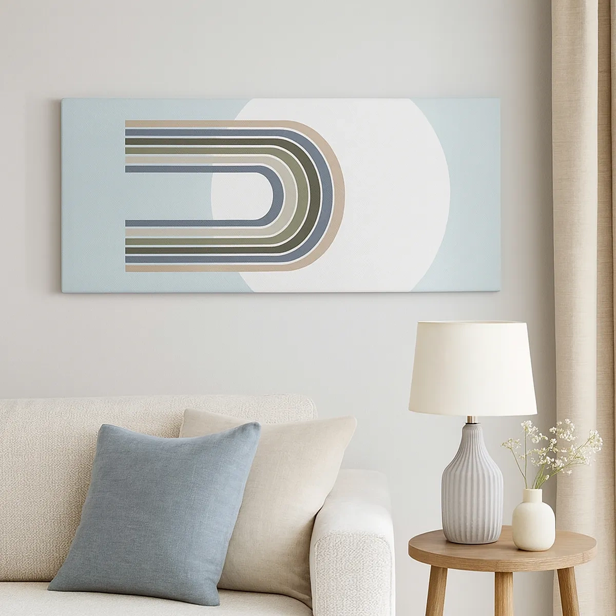 Bild auf Leinwand - Leinwandbild - Unwiderstehliche Anziehungskraft - 30x30 cm