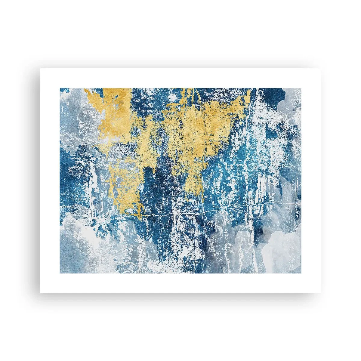 Poster - Abstraktion voller Wetter - 50x40 cm