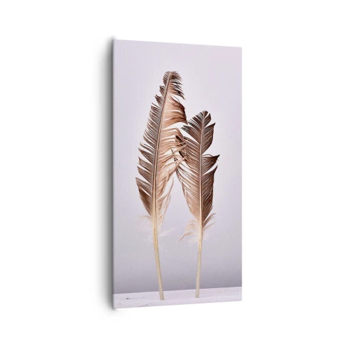 Bild auf Leinwand - Leinwandbild - Gegen das Nichts - 65x120 cm