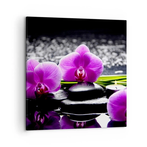 Bild auf Leinwand - Leinwandbild - In Ruhe ertrinken - 50x50 cm