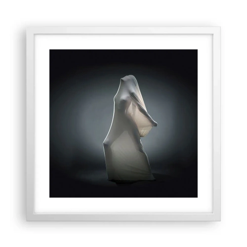Poster in einem weißen Rahmen - Versteckte Wünsche - 40x40 cm