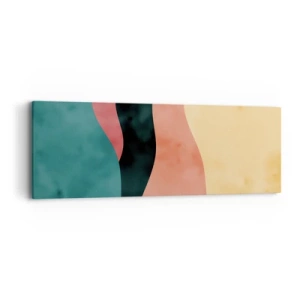 Bild auf Leinwand - Leinwandbild - Konforme Nichtkonformität - 90x30 cm