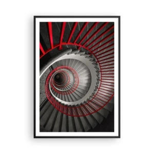 Poster in einem schwarzem Rahmen - Architekturspaß - 70x100 cm