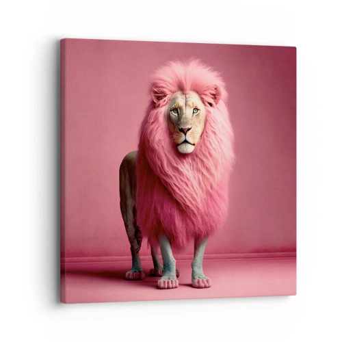 Bild auf Leinwand - Leinwandbild - Und du hast keine Angst mehr - 30x30 cm