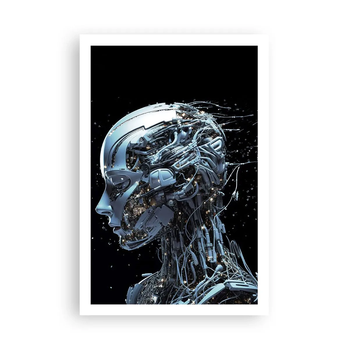 Poster - Technologie ist eine Frau - 61x91 cm