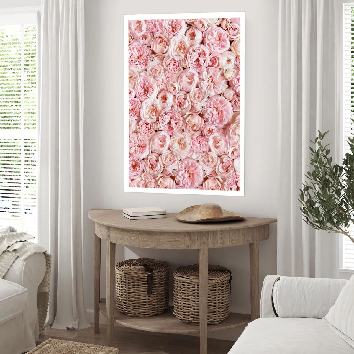 Poster - Auf Rosen gebettet - 61x91 cm