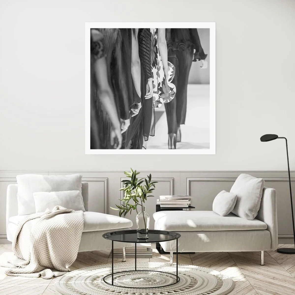 Poster - Eine stilvolle Parade - 30x30 cm