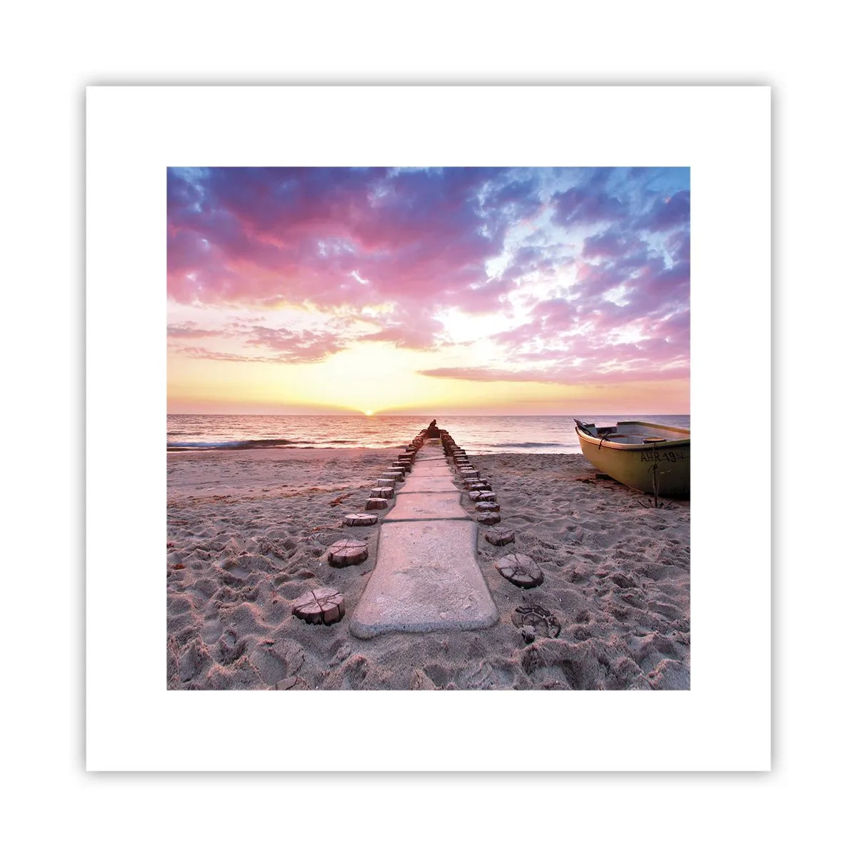 Poster - Ein Moment tiefer Erfahrung - 30x30 cm