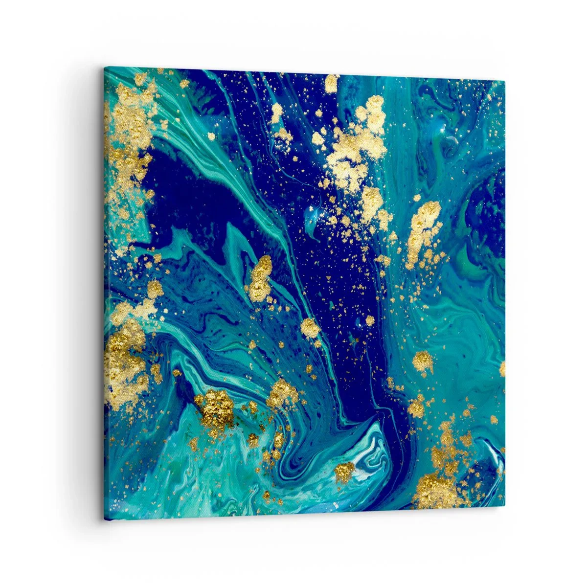 Bild auf Leinwand - Leinwandbild - Die Blütenblätter der Sonne - 50x50 cm