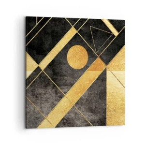 Bild auf Leinwand - Leinwandbild - Die Sonne der Wüste - 50x50 cm