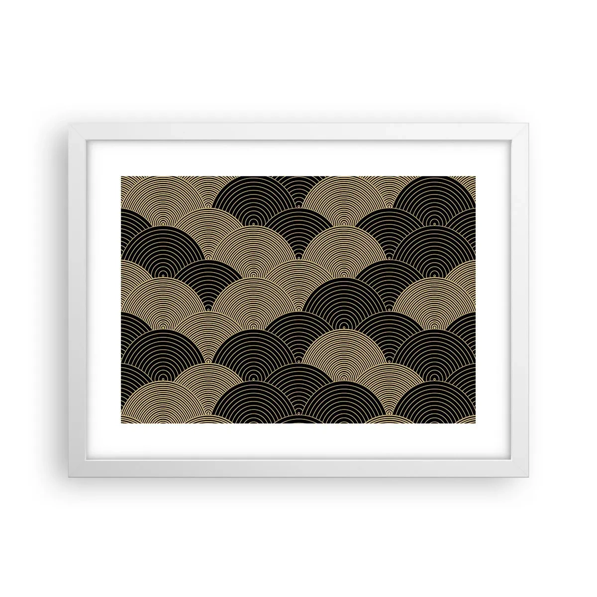 Poster in einem weißen Rahmen - Einheit in der Vielfalt - 40x30 cm