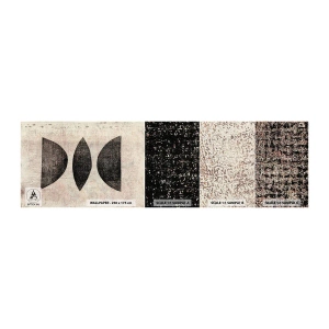 Fototapeten Muster Selbstklebend Deluxe Sticker - Ethnische Abstraktion - Abstraktion, Stück, Moderne Kunst - 100x30 cm