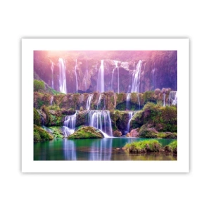 Poster - Treppe zum Himmel - 50x40 cm