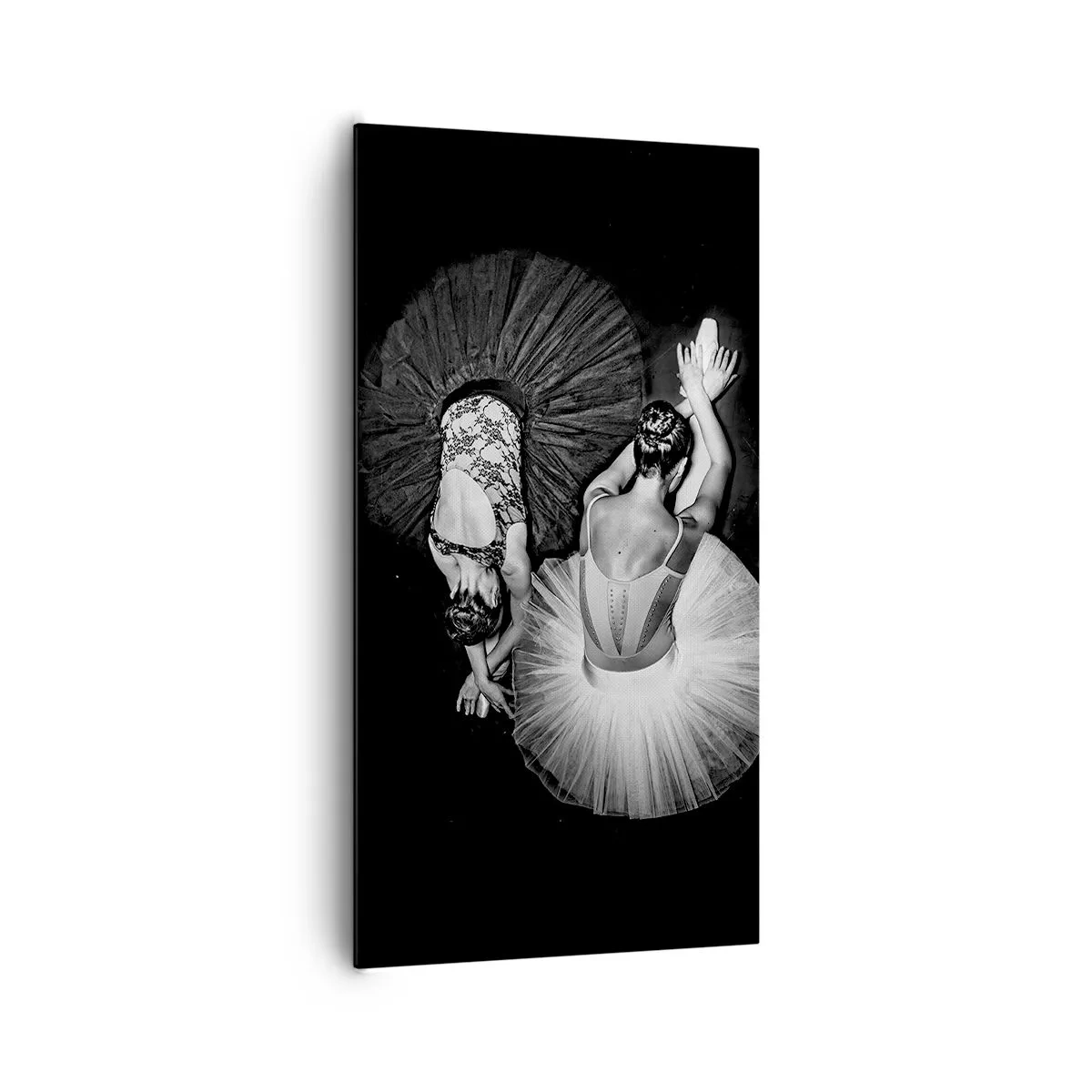 Bild auf Leinwand - Leinwandbild - Jin und Jang – perfekte Balance - 65x120 cm