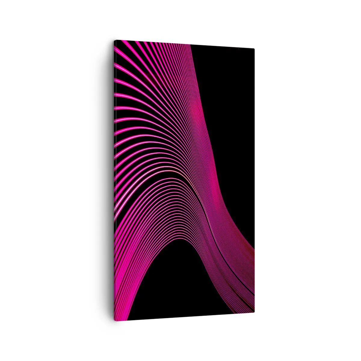 Bild auf Leinwand - Leinwandbild - Allee des Lichts - 45x80 cm