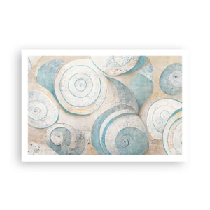 Poster - Was verbirgt sich in der Muschel? - 91x61 cm