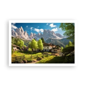 Poster - Alpenidylle - 91x61 cm