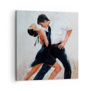 Bild auf Leinwand - Leinwandbild - Tango meiner Träume und Träume - 50x50 cm