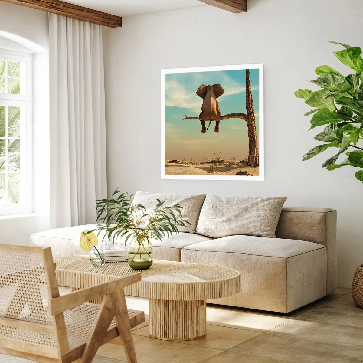 Poster - Neuer Blickwinkel - 40x40 cm