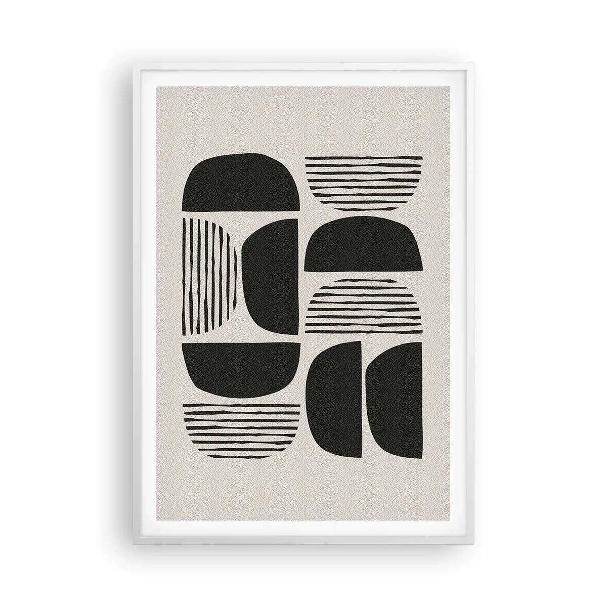 Poster in einem weißen Rahmen - Halbherzige Deals - 70x100 cm