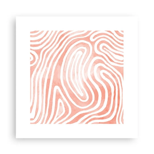 Poster - Im Korallenlabyrinth - 30x30 cm