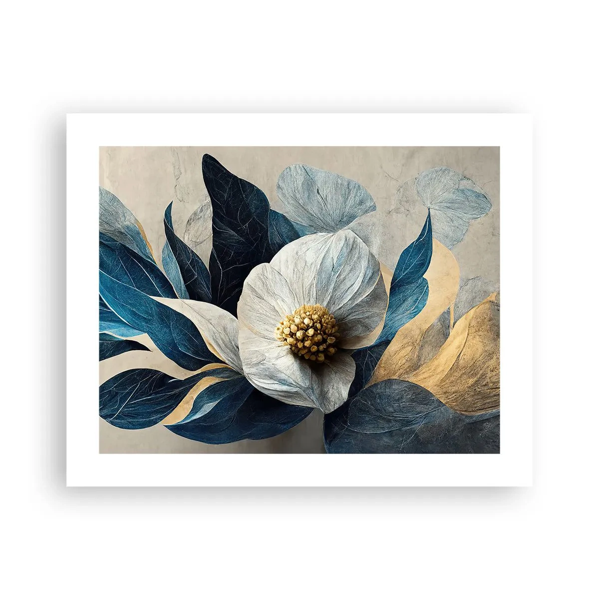 Poster - Er hat ein Herz aus Gold - 50x40 cm