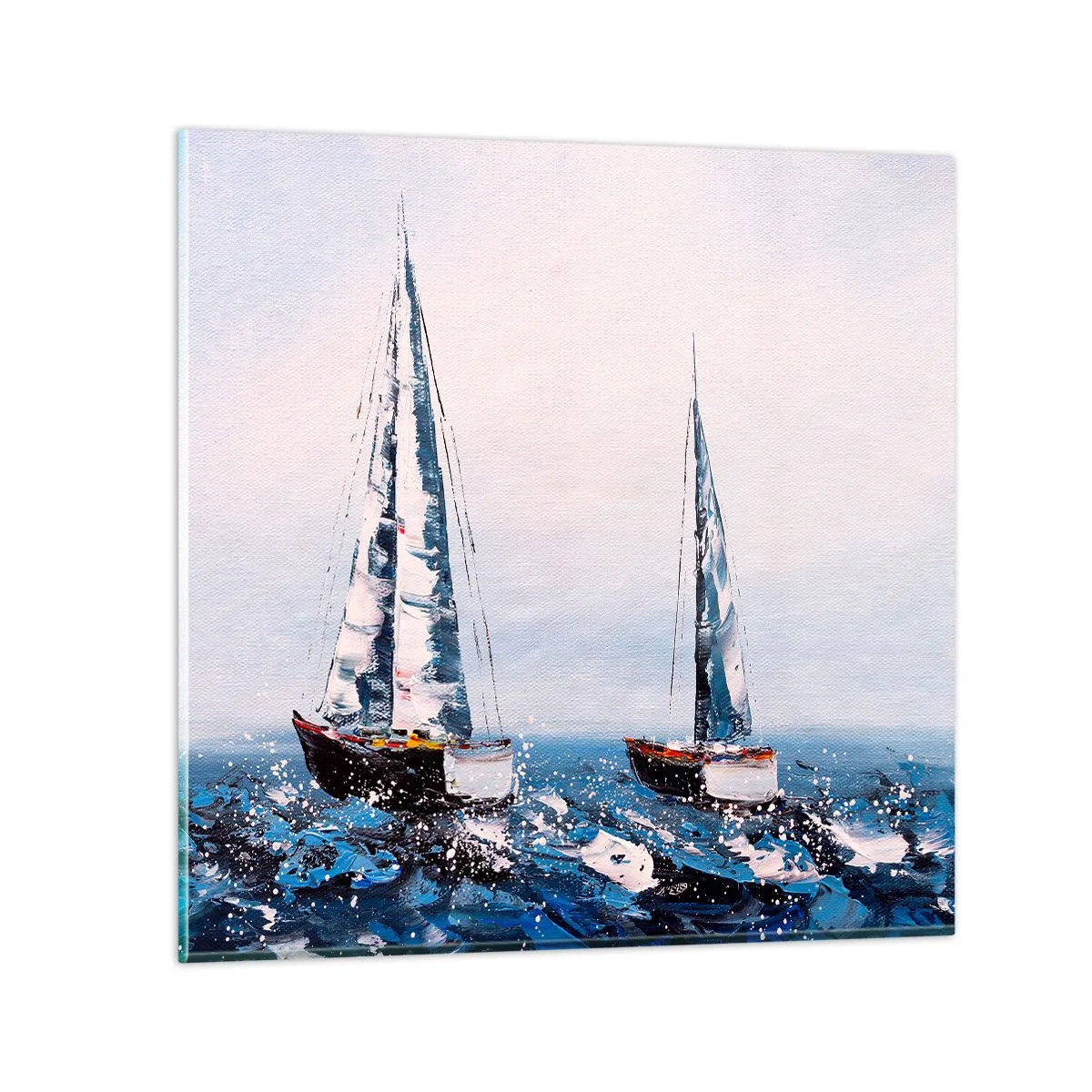 Glasbild - Bild auf glas - Bruderschaft des Windes - 30x30 cm