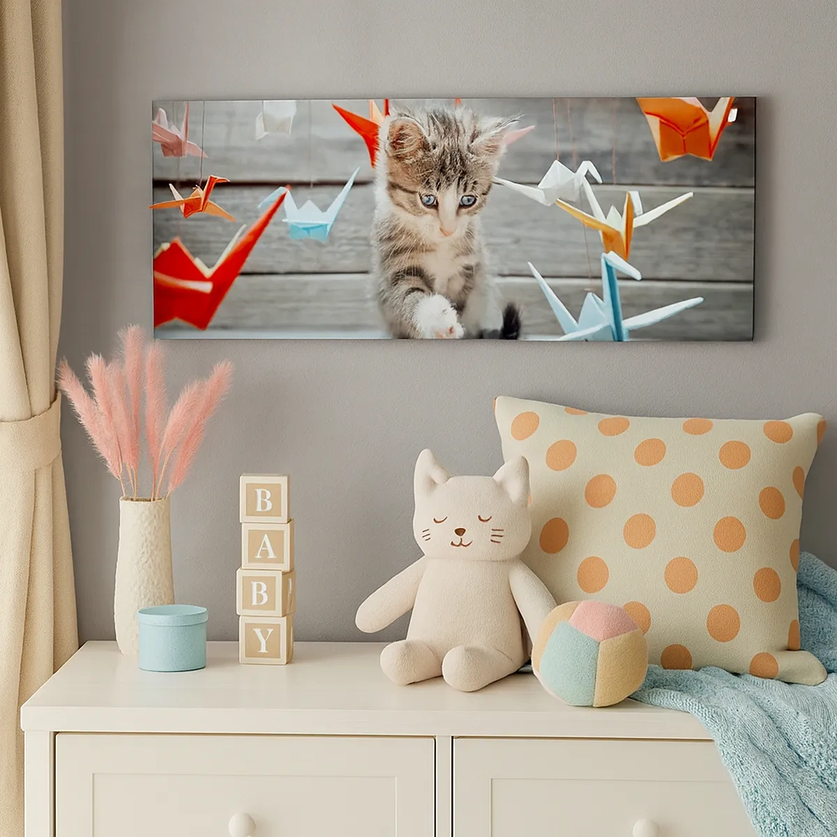 Bild auf Leinwand - Leinwandbild - Erste Stunde - 30x30 cm