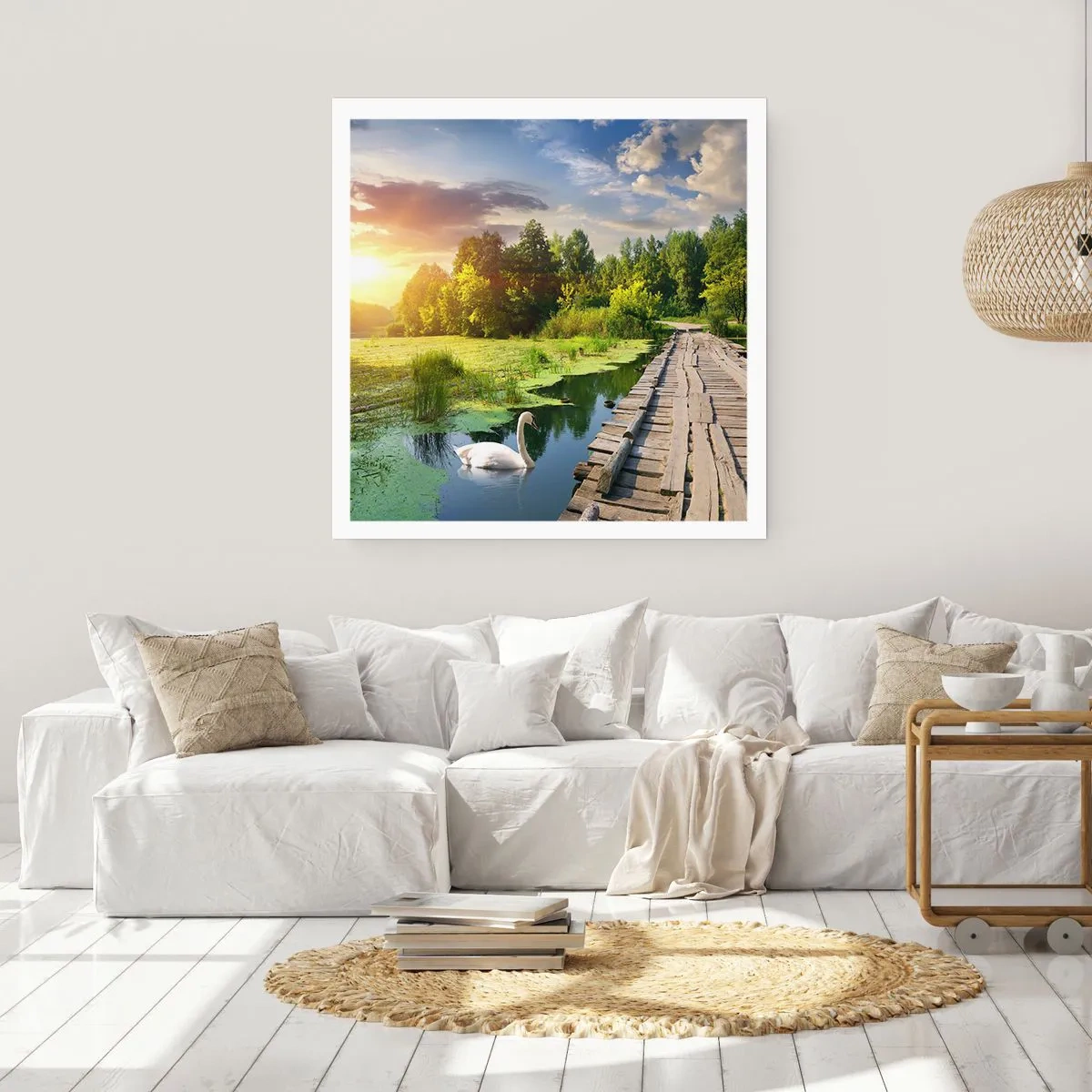 Poster - Sommer, Sommer überall - 50x50 cm