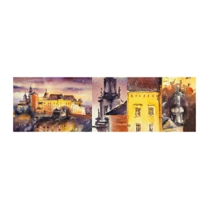 Fototapeten Muster Selbstklebend Deluxe Sticker - Geschichte und Märchen - Sperren, Klassisch, Die Architektur - 100x30 cm