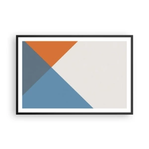 Poster in einem schwarzem Rahmen - In einem Winkel… - 91x61 cm