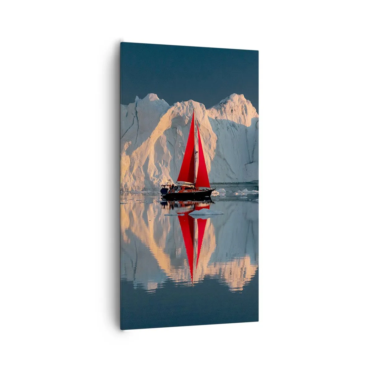 Bild auf Leinwand - Leinwandbild - Am Rande der Welt - 65x120 cm