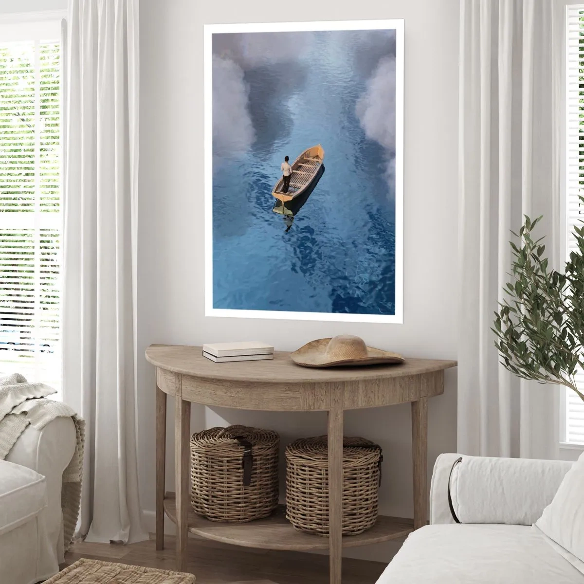 Poster - Leben – Reise – unbekannt - 30x40 cm