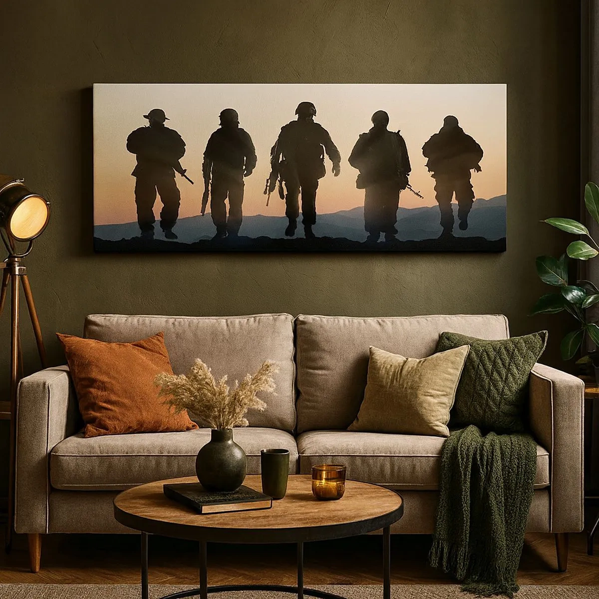 Bild auf Leinwand - Leinwandbild - Willkommen in unserer Welt - 100x40 cm