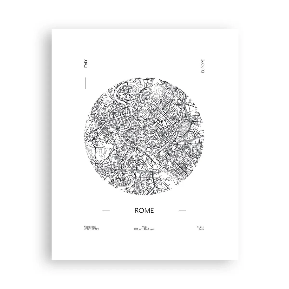 Poster - Anatomie von Rom - 40x50 cm