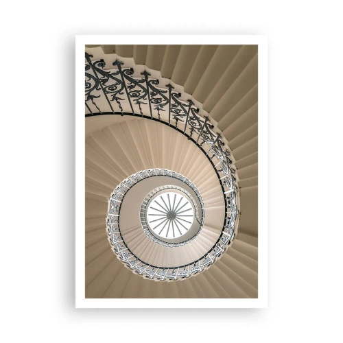 Poster - Im Inneren der Muschel - 70x100 cm