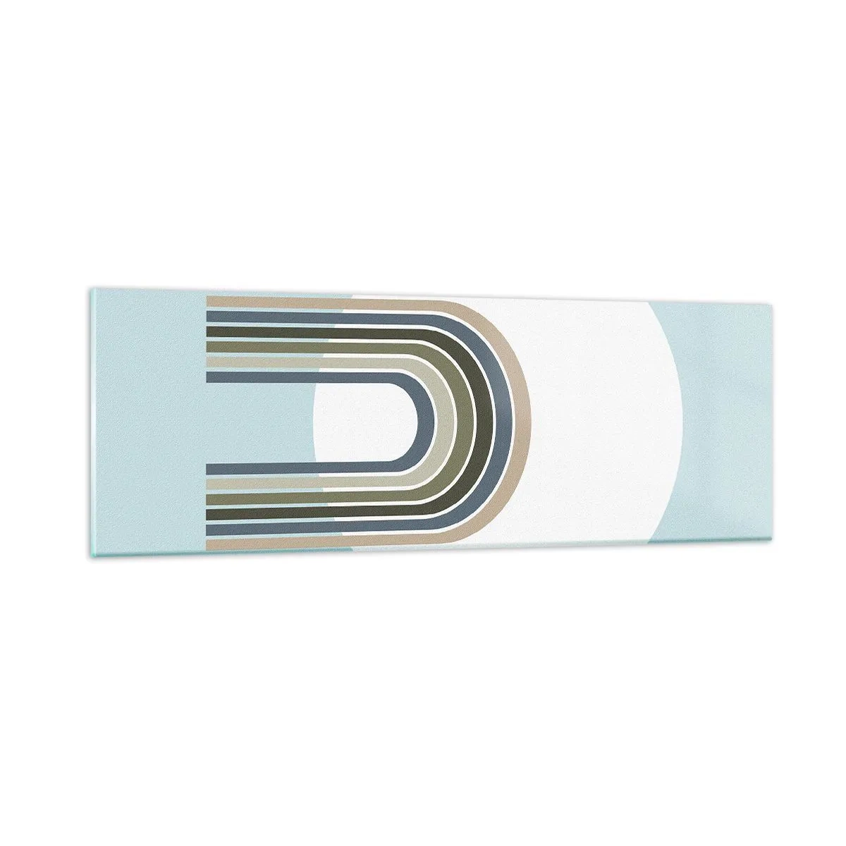 Glasbild - Bild auf glas - Unwiderstehliche Anziehungskraft - 90x30 cm