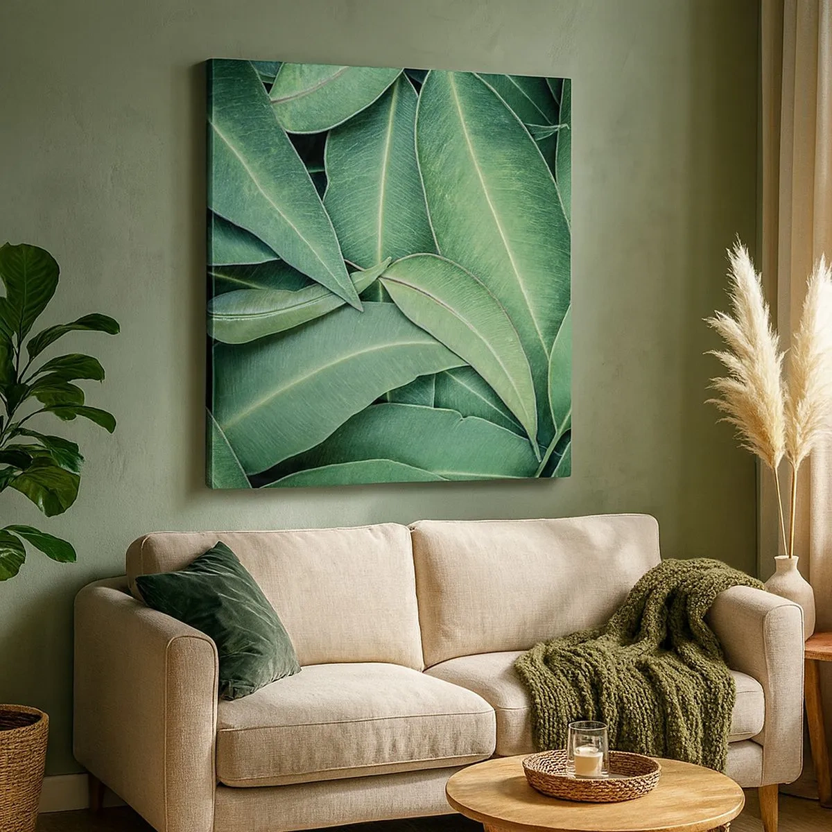 Bild auf Leinwand - Leinwandbild - Saftig und frisch - 30x30 cm