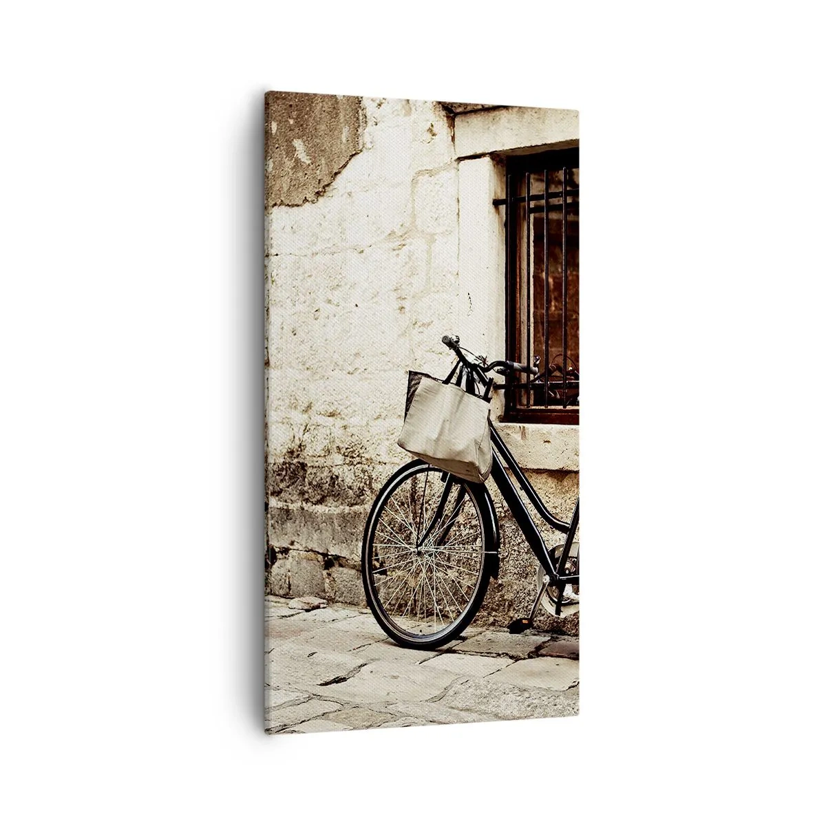 Bild auf Leinwand - Leinwandbild - Zurück in die Vergangenheit - 55x100 cm