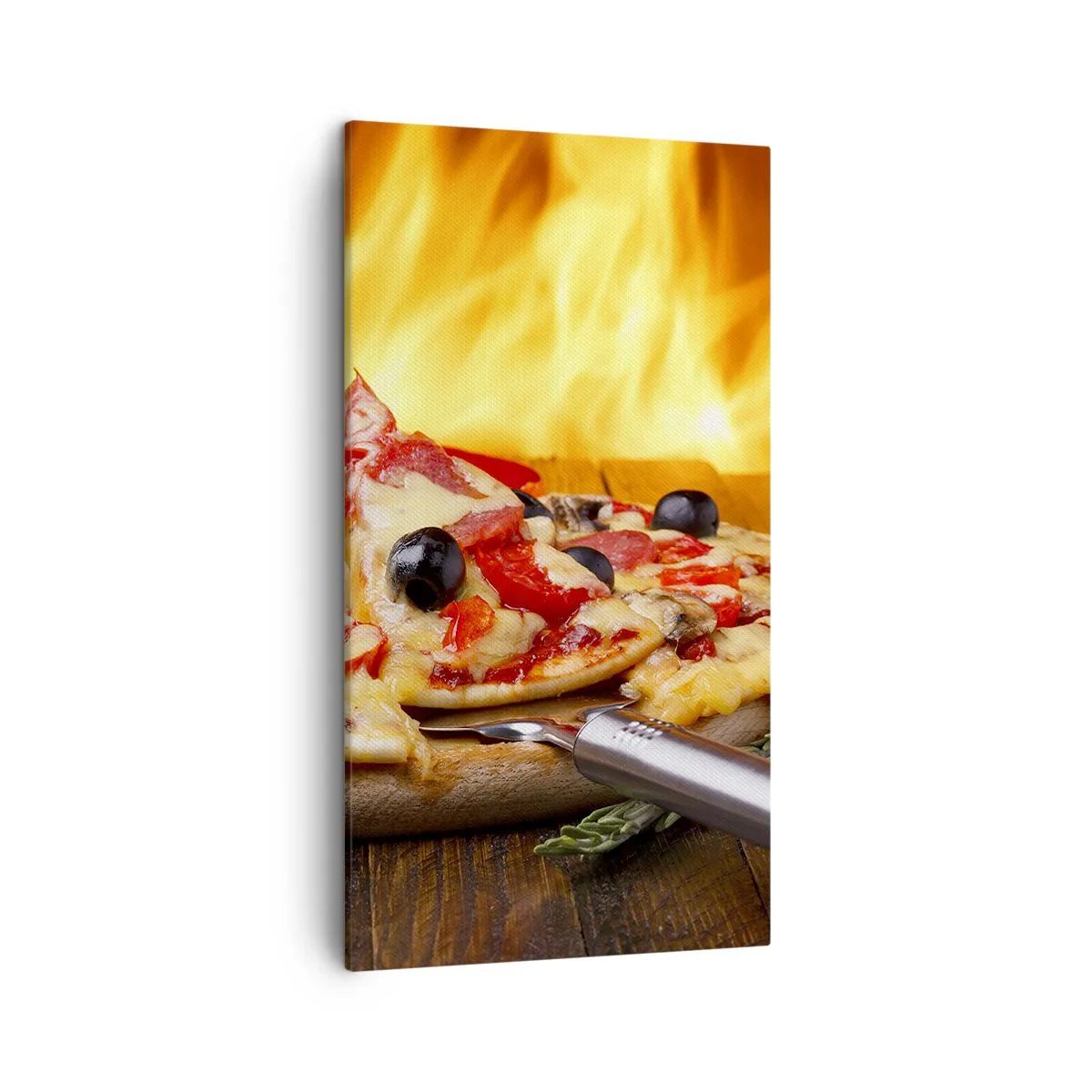 Bild auf Leinwand - Leinwandbild - Aus Italien mit Liebe - 45x80 cm