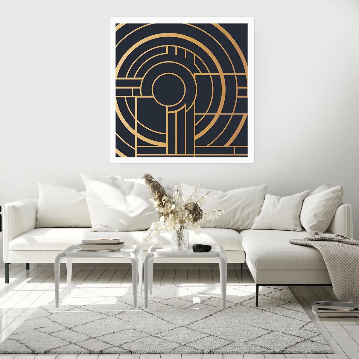 Poster - Wendungen der Dinge - 40x40 cm