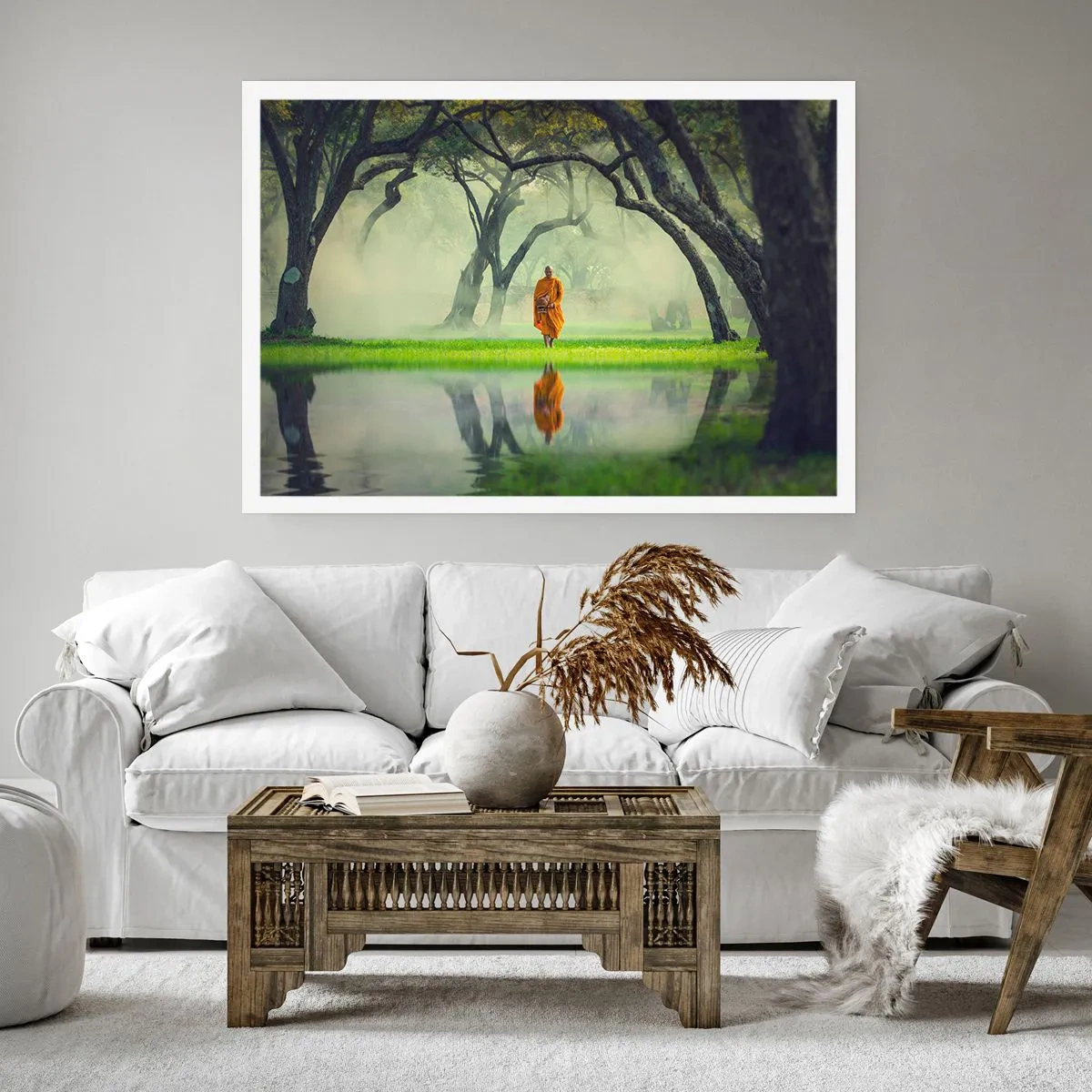 Poster - Auf dem Weg zur Erleuchtung - 91x61 cm