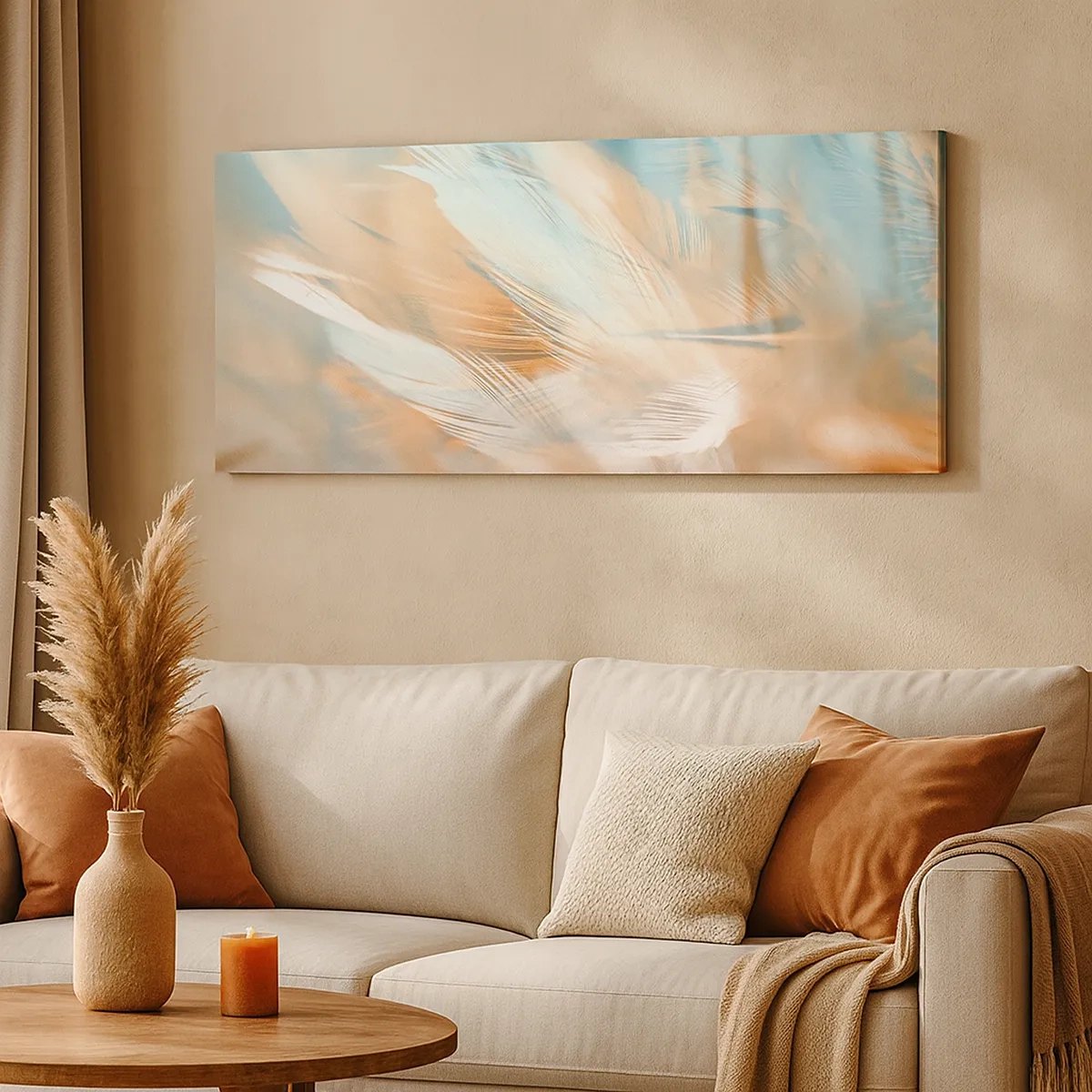 Bild auf Leinwand - Leinwandbild - Im Land der Sanftmut - 30x30 cm