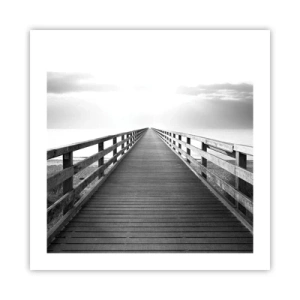 Poster - In die Ferne ... - 50x50 cm