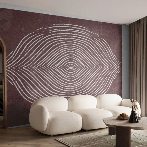 Fototapete Premium Canvas - Der Raum spricht - Boho, Alt, Stück - 350x256 cm