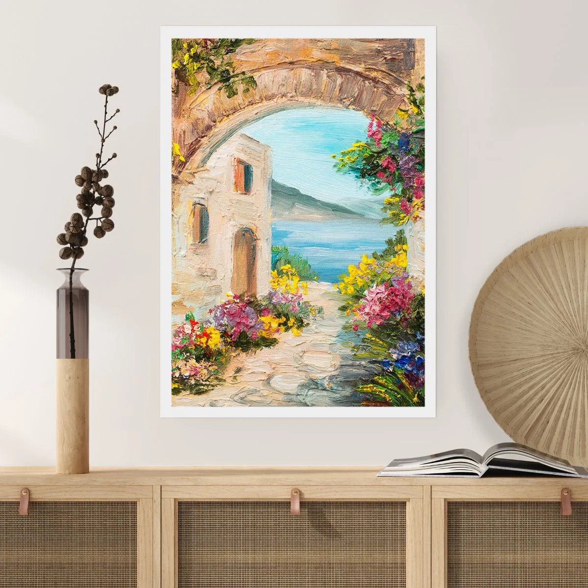 Poster - Charme einer Küstenprovinz - 70x100 cm