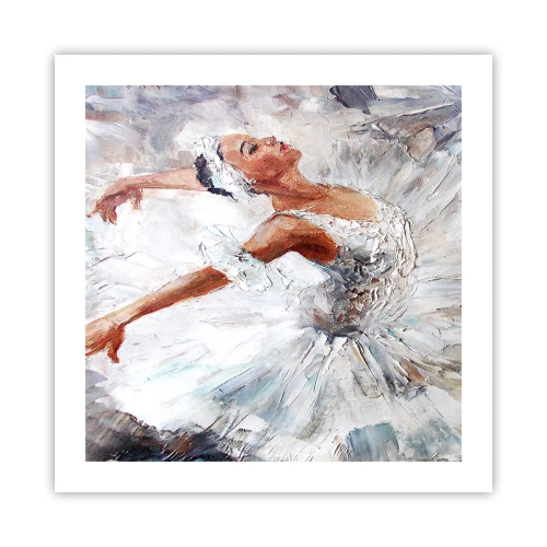 Poster - Zart und leicht wie Tüll - 50x50 cm