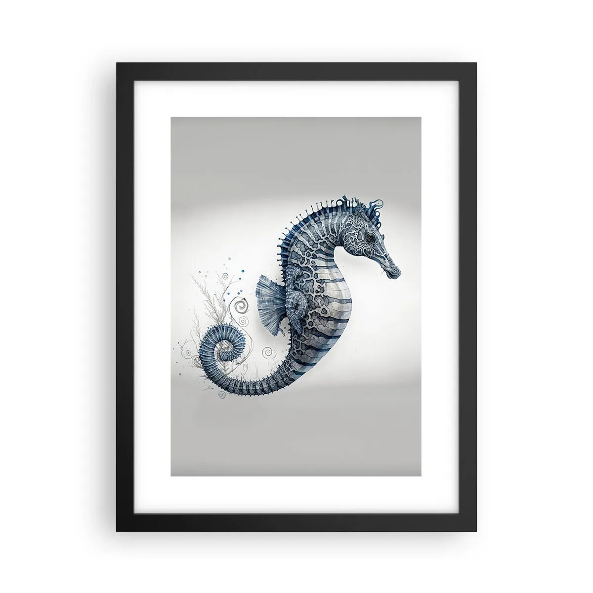 Poster in einem schwarzem Rahmen - Subtiler Witz der Natur - 30x40 cm