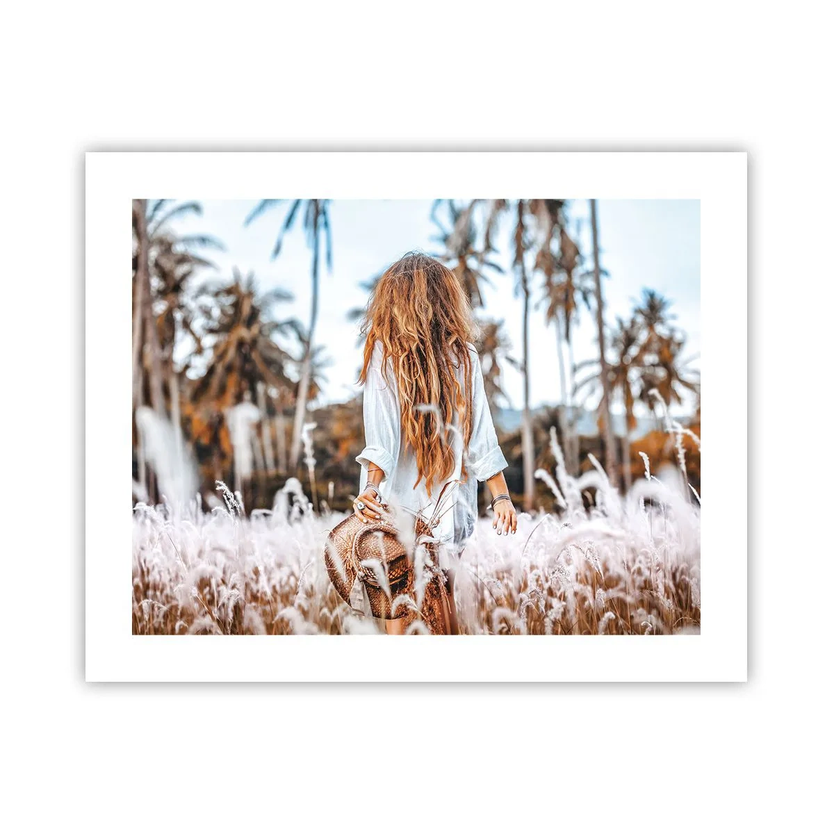 Poster - Geboren aus Grasflaum - 50x40 cm