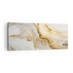 Bild auf Leinwand - Leinwandbild - Abstraktion: Schönheit und Güte - 100x40 cm